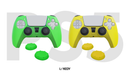 PS5 Green and Yellow Case Bundle